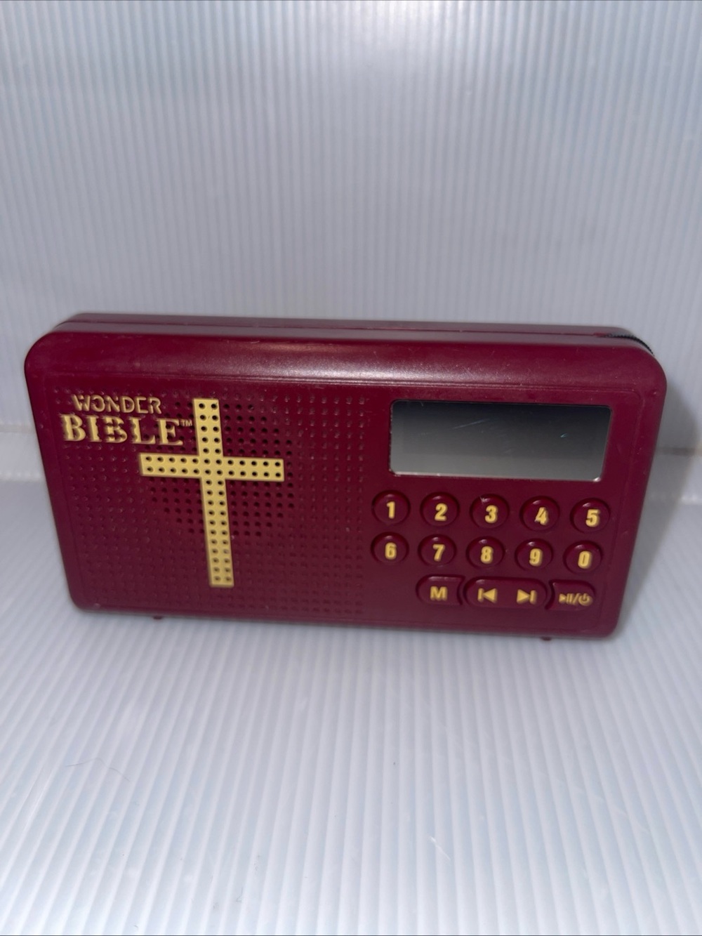 Wonder Bible KJV Talking Audio Bible Player King James Version Tested Working